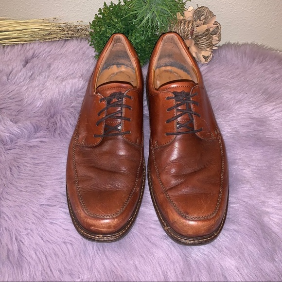 Ecco Other - Ecco brown leather lace up shoe 👞 size 43 Wide
